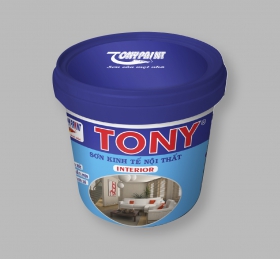 SƠN NỘI THẤT TONY KINH TẾ 18L